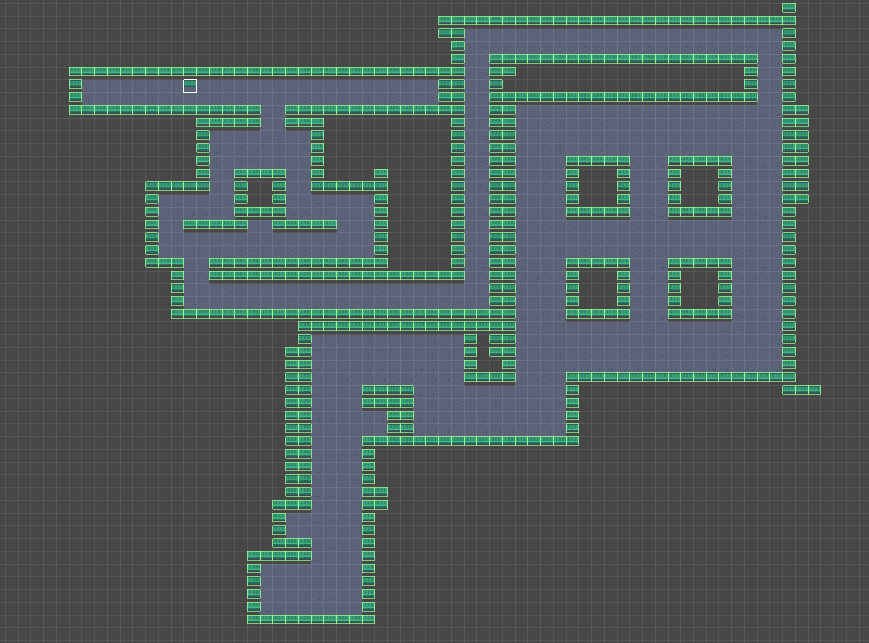 Labyrinthe — vue éditeur Godot