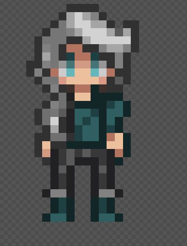 Sprite personnage pixel art